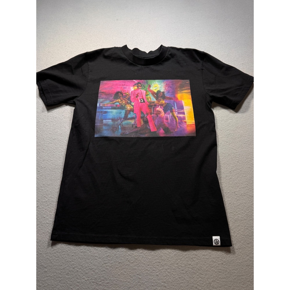 Usher Vegas 2021 Residency Tour Shirt Black Graphic Tee Mens Small RN 90355